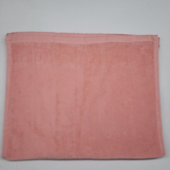 Blossoms & Blooms Pink Bunny Embroidered Hand Towel With Flowers 100% Cotton - Picture 6 of 8